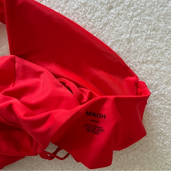 MIKOH Swim - Africa Plunging One Piece Swimsuit NWOT - Picture 4 of 4